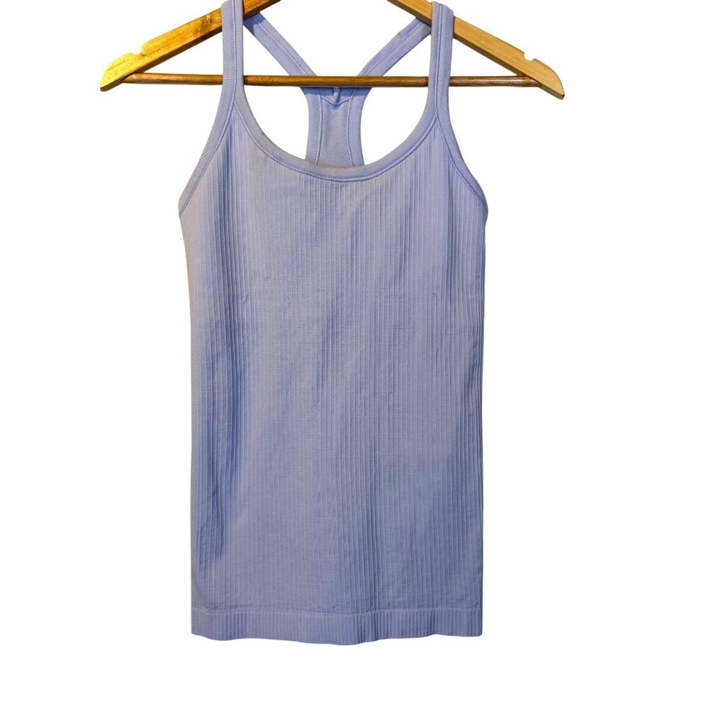 Lululemon Ebb to Street‎ Racerback Ribbed Tank Top 6 Athletic Workout Gym
